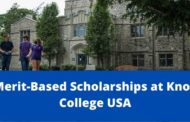Knox College Merit-Based Scholarships, USA-2022