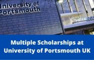 Portsmouth Latest Multiple Scholarships, UK-2022