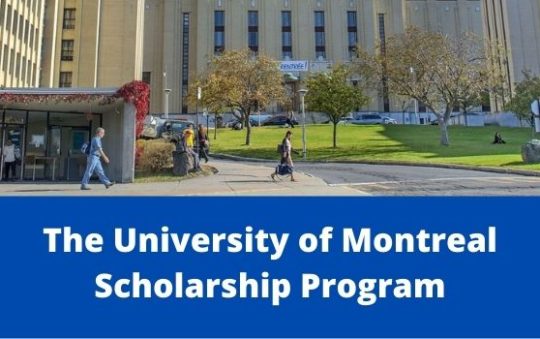 University of Montreal Scholarships, Canada-2022