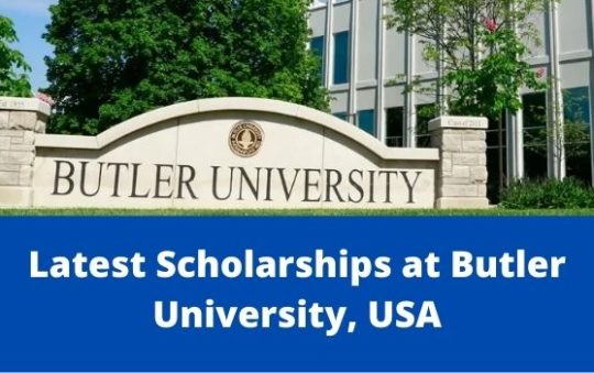Butler University Latest Scholarships, USA-2022