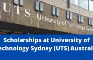 University of Technology Sydney Scholarships-2022