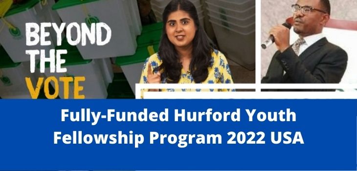 Hurford Youth Latest Fellowships, USA-2022