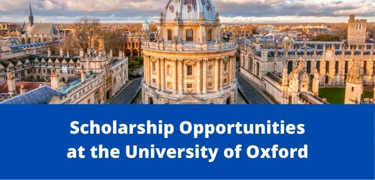 Oxford University-Scholarship Opportunities-2022