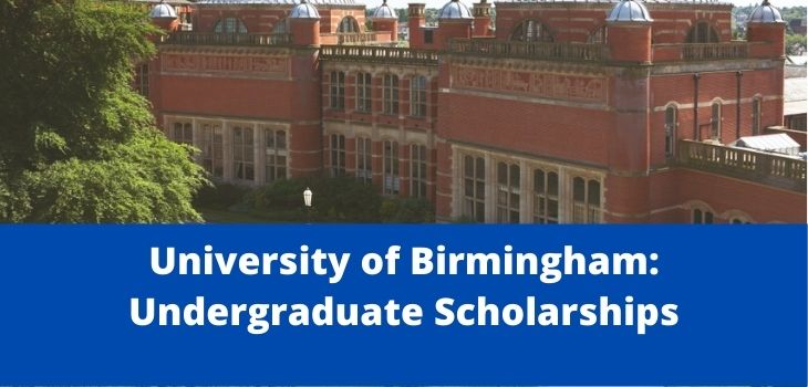 Birmingham Undergraduate Scholarships, UK-2022