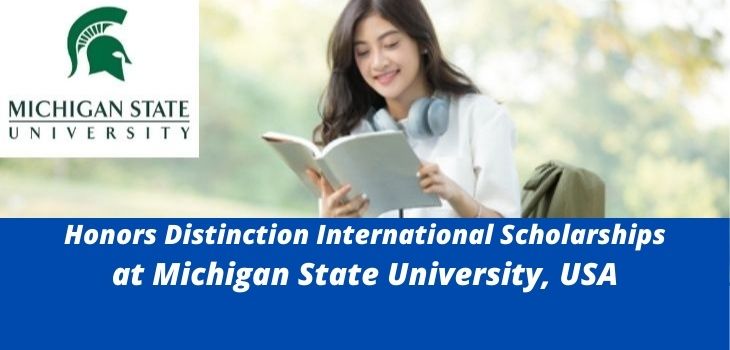 Michigan State University Honors Scholarships, USA-2022