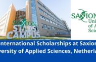 Saxion University Scholarships, Netherlands-2022