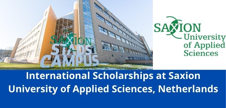 Saxion University Scholarships, Netherlands-2022