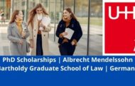 Albrecht Mendelssohn Scholarship,Germany-2022