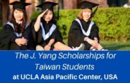 ✅ J. Yang Scholarships for Taiwan, USA 2022