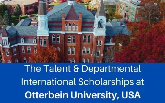 Otterbein University Undergraduate Scholarship, USA 2022