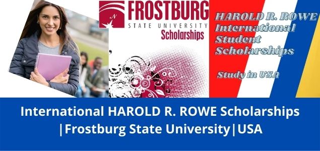 HAROLD R. ROWE Undergraduate Scholarship, USA-2022
