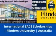 ✅ Undergraduate International SACE Scholarships | Flinders University | Australia | 2022-2023