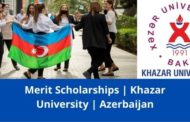 Khazar University Merit Scholarship,Azerbaijan-2022