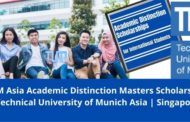 TUM Latest Masters Scholarship, Singapore-2022