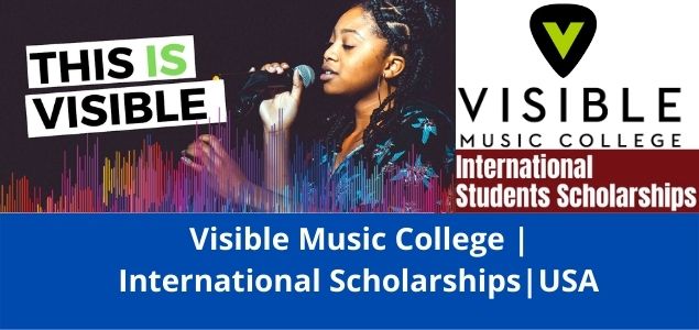 Visible Music College Latest Scholarship, USA-2022