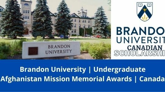 Brandon University Undergraduate, Canada-2022
