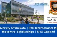 University of Waikato PhD Scholarships, New Zealand-2022
