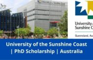 ✅ PhD Scholarship University of Sunshine Coast, Australia 2022