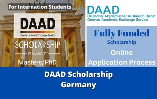 DAAD Scholarship-Germany 2023