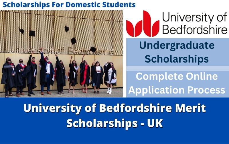 University of Bedfordshire Merit Scholarships-UK 2023
