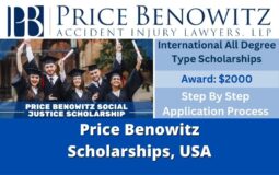 Price Benowitz Scholarships USA 2023